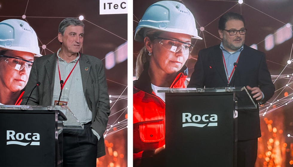 A la izquierda, Francisco Diguez; y a la derecha, Paco Gmez Escofet, director del Barcelona ConTech Hub