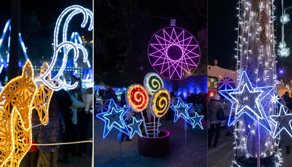 El lugar se transformar durante la temporada navidea...