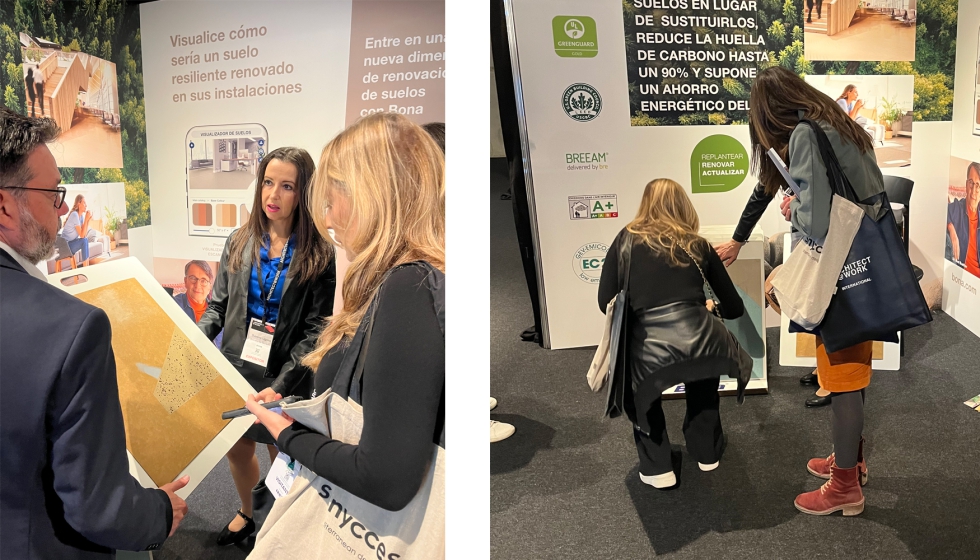 Herramientas como Bona Floor Visualizer ayudan a imaginar diferentes combinaciones de colores y diseos de Bona Resilient de forma rpida y sencilla...