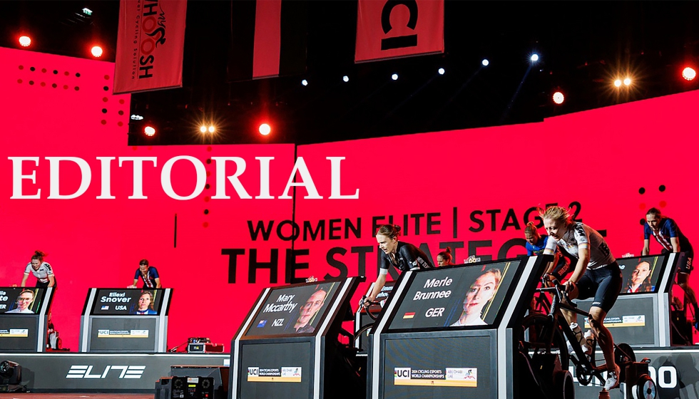 Clasificatoria femenina de los UCI Cycling Esports World Championships, una competicin a travs MyWhoosh