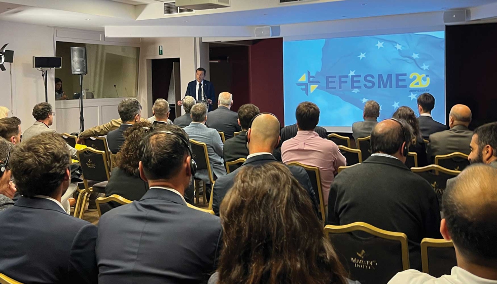 La apertura de la jornada corri a cargo de Massimo Bezzi, presidente de Efesme