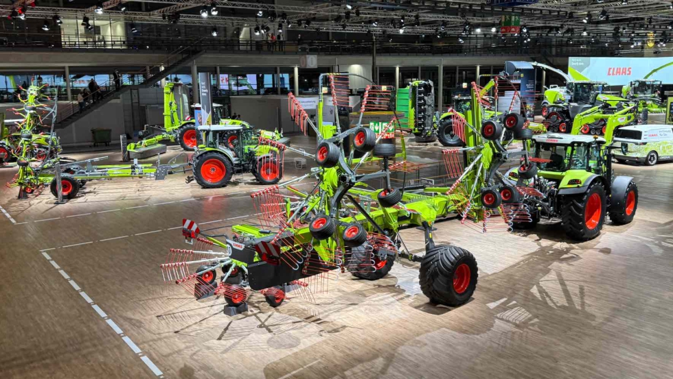 Stand de CLAAS en el Pabelln 13 de la Feria de Hannover