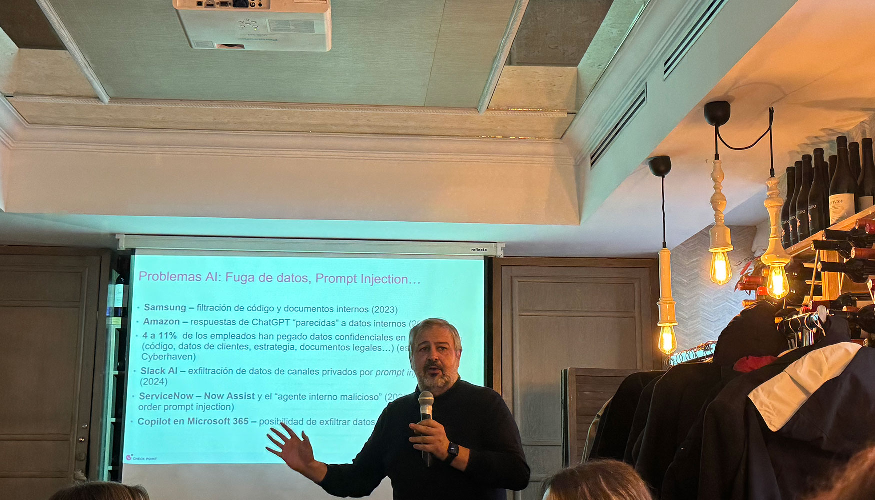 Eusebio Nieva analiz las tendencias actuales basadas en datos del equipo global de investigacin de Check Point Software...