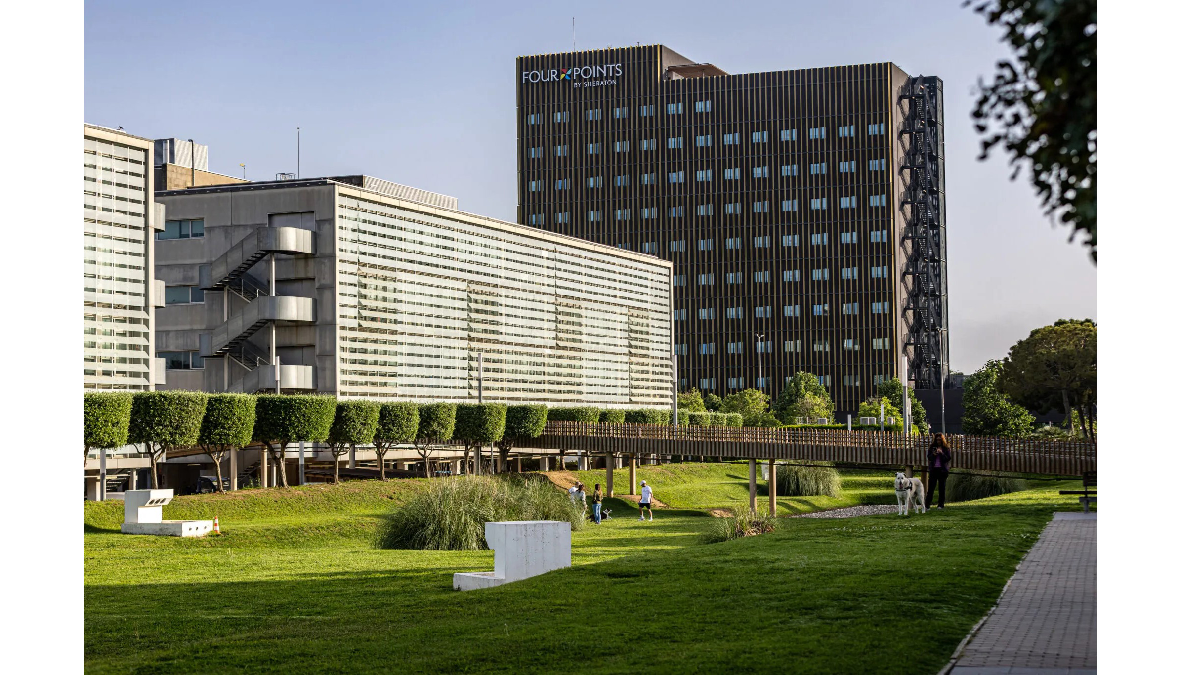 Parque de La Marina, en Viladecans, Barcelona