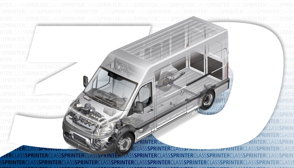 La Mercedes-Benz Sprinter, con ms de cinco millones de unidades fabricadas, cumple tres dcadas en el mercado