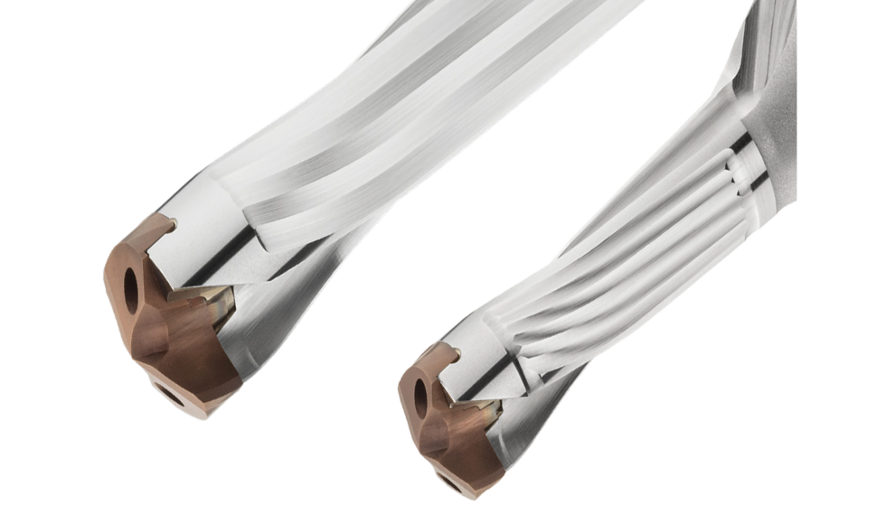 Las nuevas brocas DXAS han revolucionado el sistema de cambio de cabeza y logran una eficiencia en el mecanizado comparable al de las brocas...