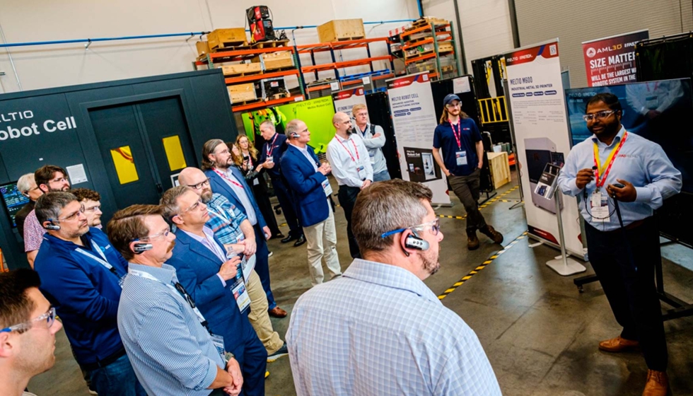 La planta de Fastech: el primer sitio de referencia de Meltio en Estados Unidos