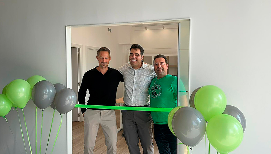 De izquierda a derecha, Bartosz Oblucki, Adri� Guerrero y Alex Caricol, CEOs de Recalpres y System2pay