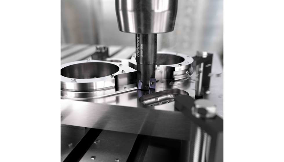 Cuerpo de fresa CoroMill MS20 en una aplicacin de mecanizado