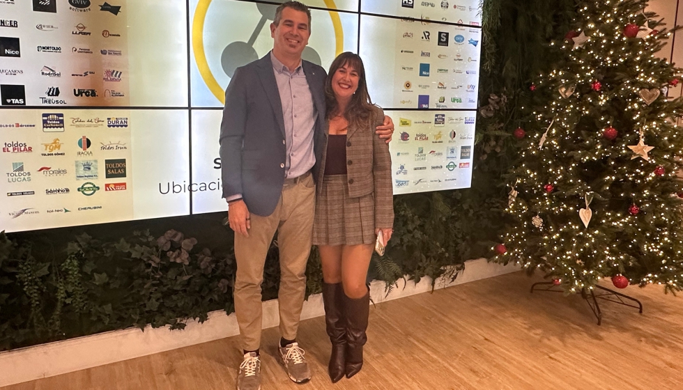 Arkaitz Aguirre, presidente de Aesso, y Esther Nez, presidenta de Anegs