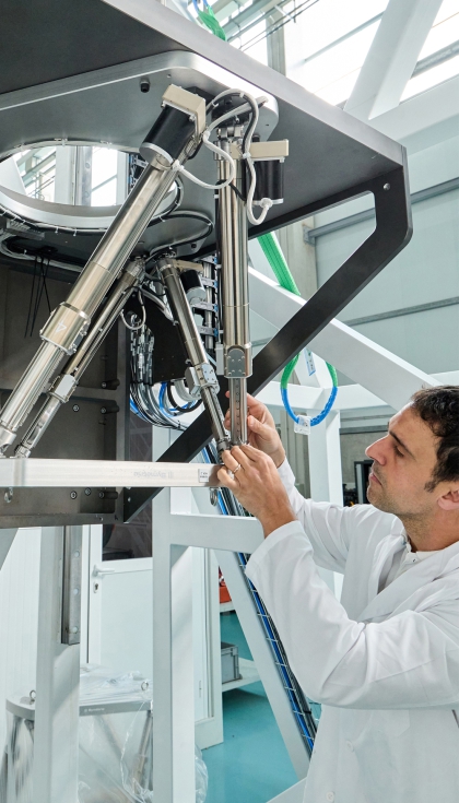 La torre fue diseada, construida y validada por el centro tecnolgico Tekniker