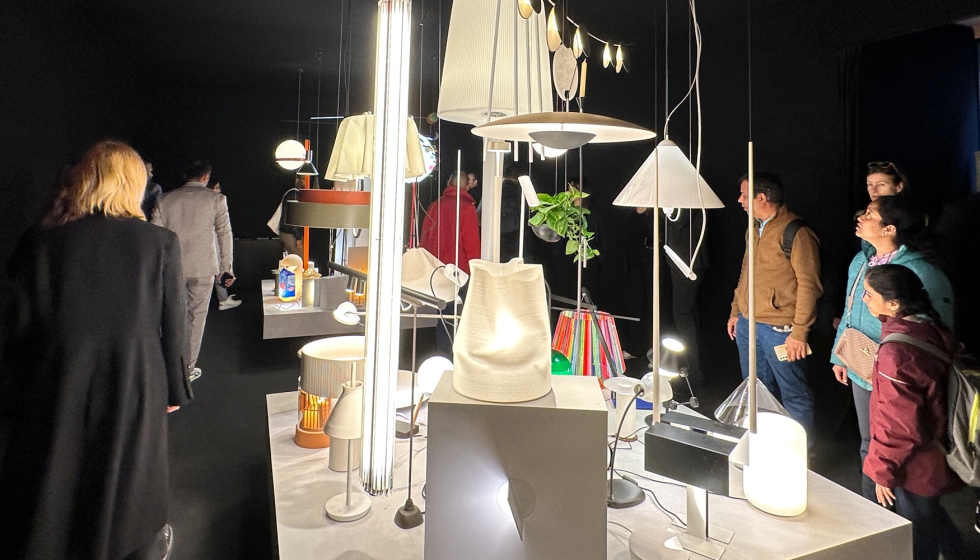 La exposicin Inspired in Barcelona: Luce en su estreno durante la Milan Design Week