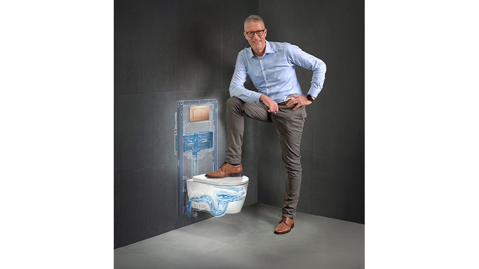 Marcel Heierli, Diretor de Desenvolvimento na Geberit (Ben Huggler)