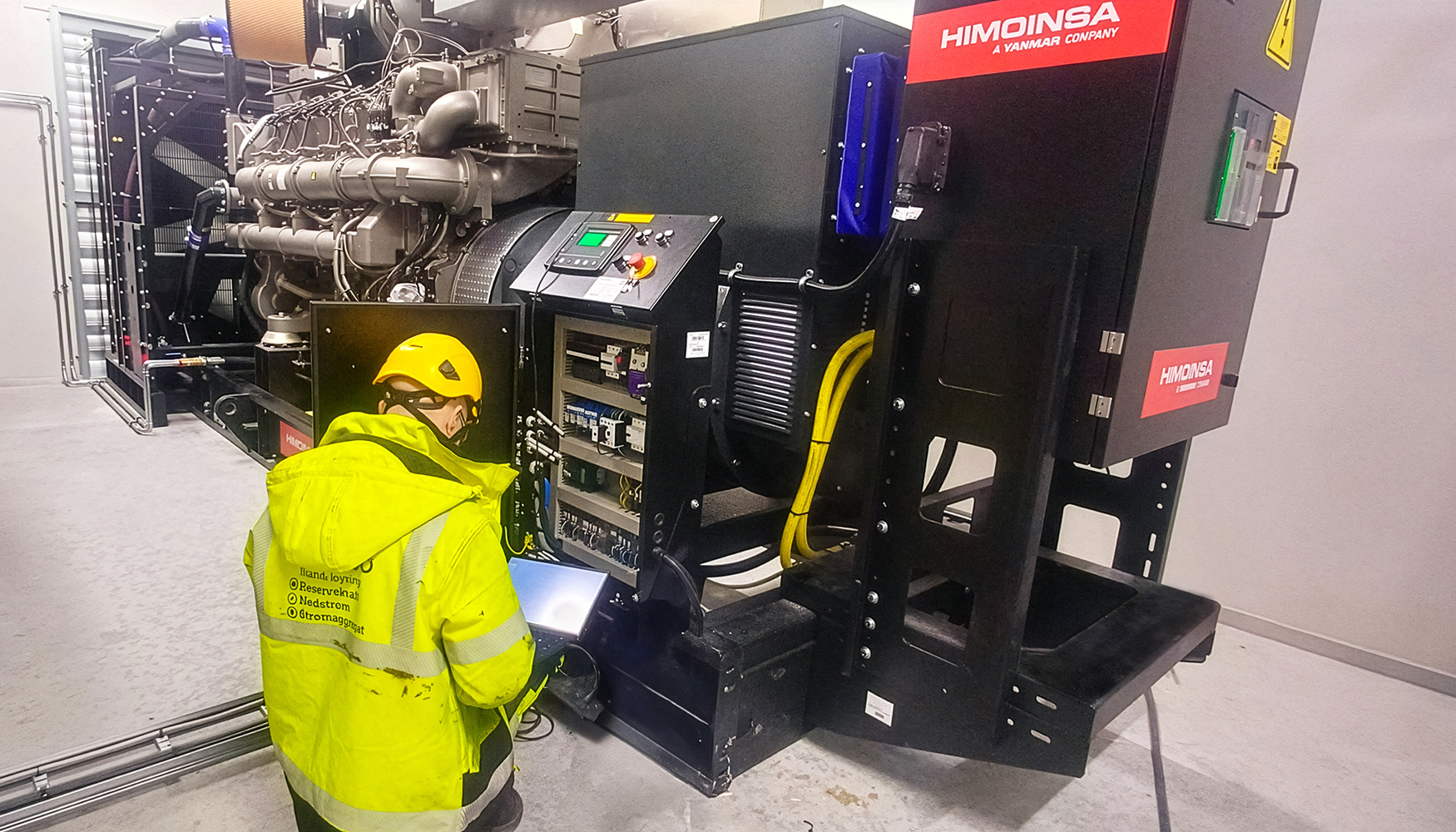 La solucin HGY de Himoinsa aporta cerca de 2 MW de potencia de emergencia