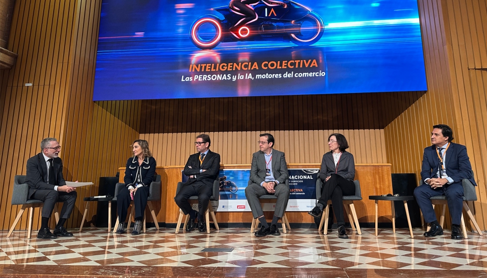 De izq. a dcha.: lvaro Otal, Nines Garca de la Fuente, Josep Domingo, ngel Cea, Olga Pastor y Diego Barb