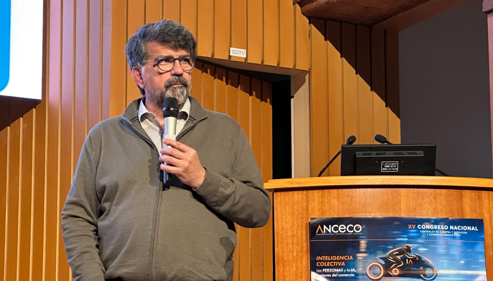 Gens Roca, durante su ponencia: Del dato a la estrategia: cmo la IA redefine el futuro empresarial