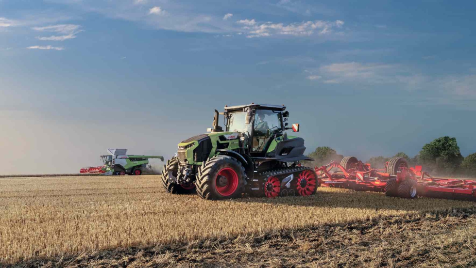 Axion 9 CMATIC combina eficiencia, traccin y cuidado del suelo