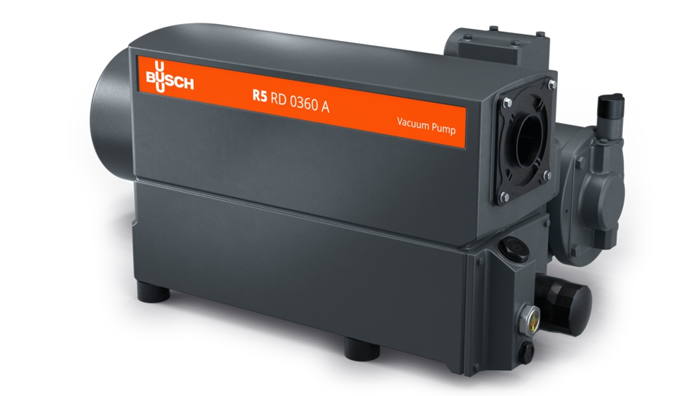 La bomba de vaco de paletas rotativas R 5 de Busch es perfecta para su uso en el envasado al vaco