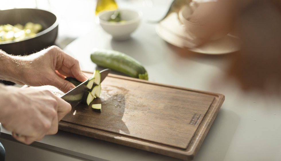 Tabla de corte de nogal