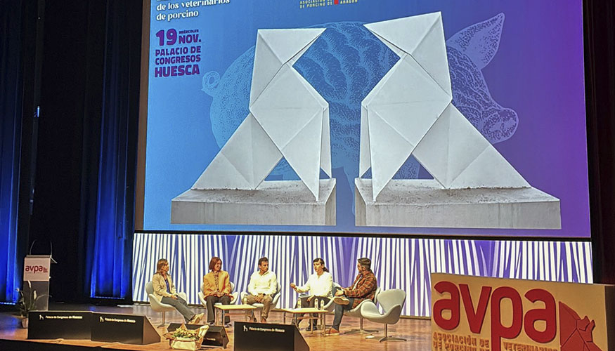 Mesa redonda en la Jornada Tcnica de la Asociacin de Veterinarios de Porcino de Aragn (AVPA)