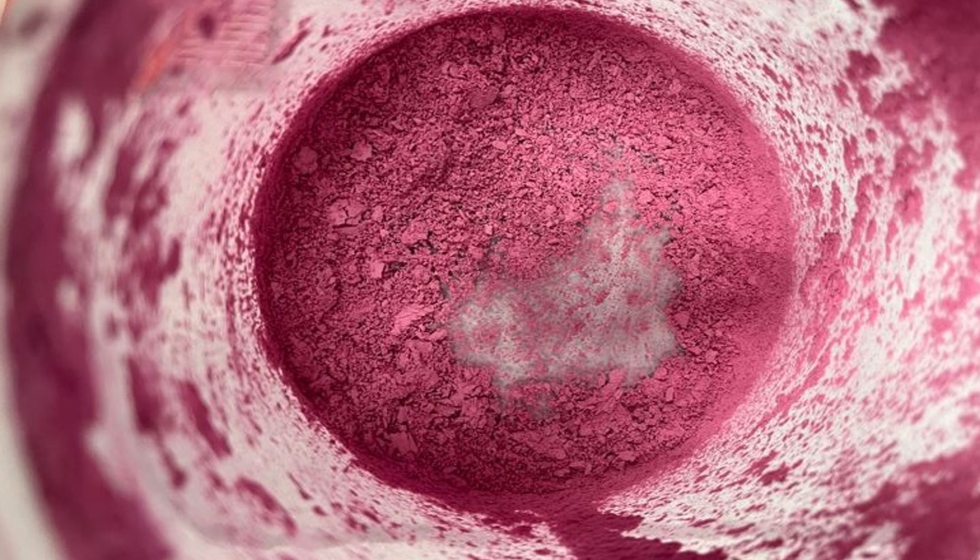 Colorantes en polvo copigmentado y encapsulado obtenidos por Spray dryer