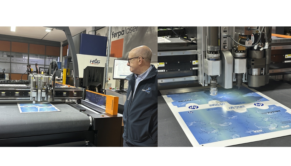 La jornada incluy� tambi�n una serie de demostraciones con diferentes materiales y grosores