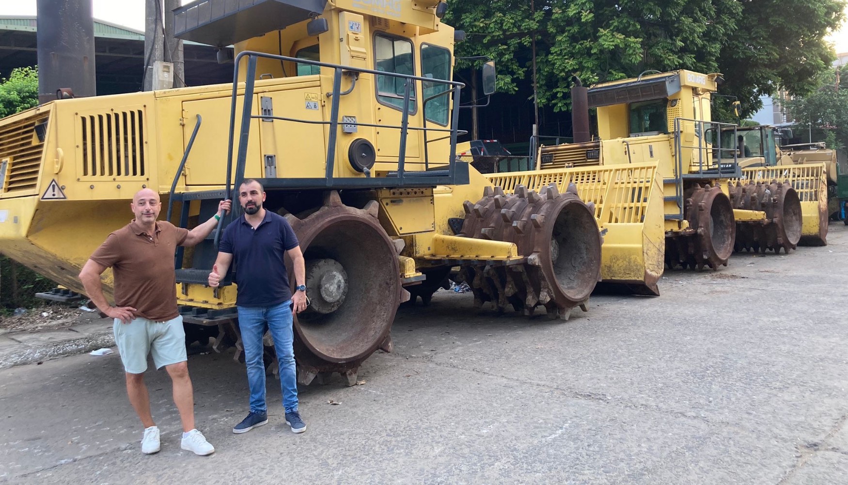 Jorge Henche, junto a su socio Emiliano Rodrguez