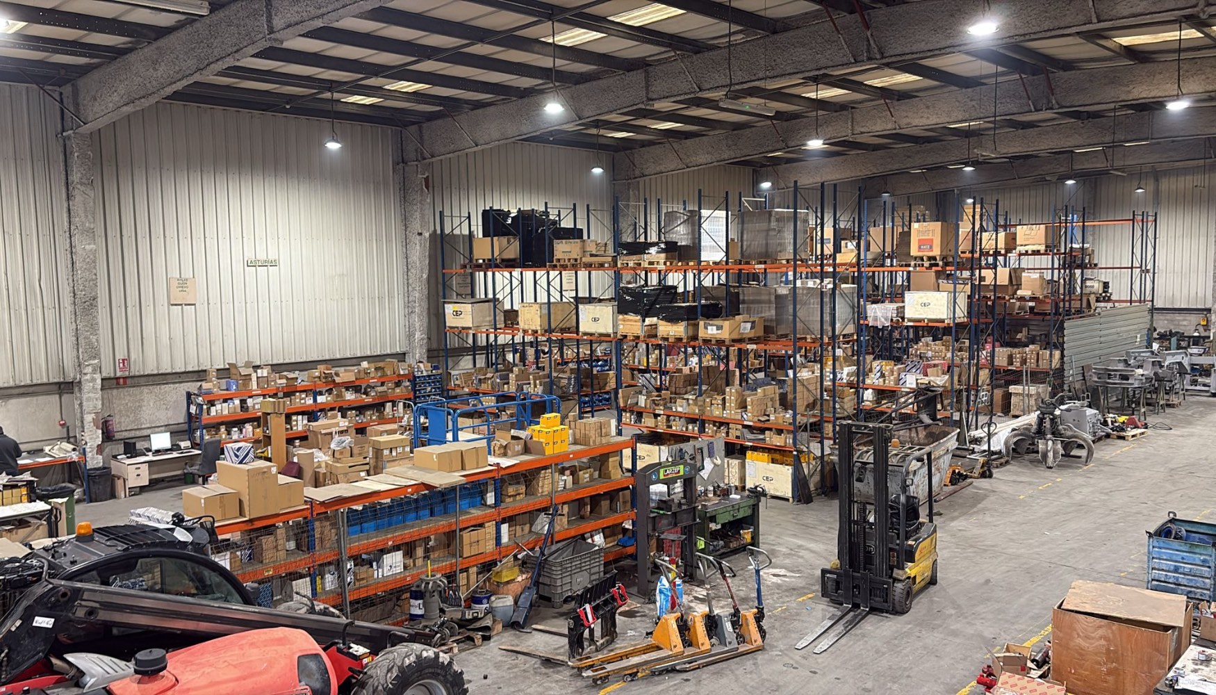 Interior de las instalaciones de Danyza en el Polgono Empresarial San Marcos de Getafe (Madrid)