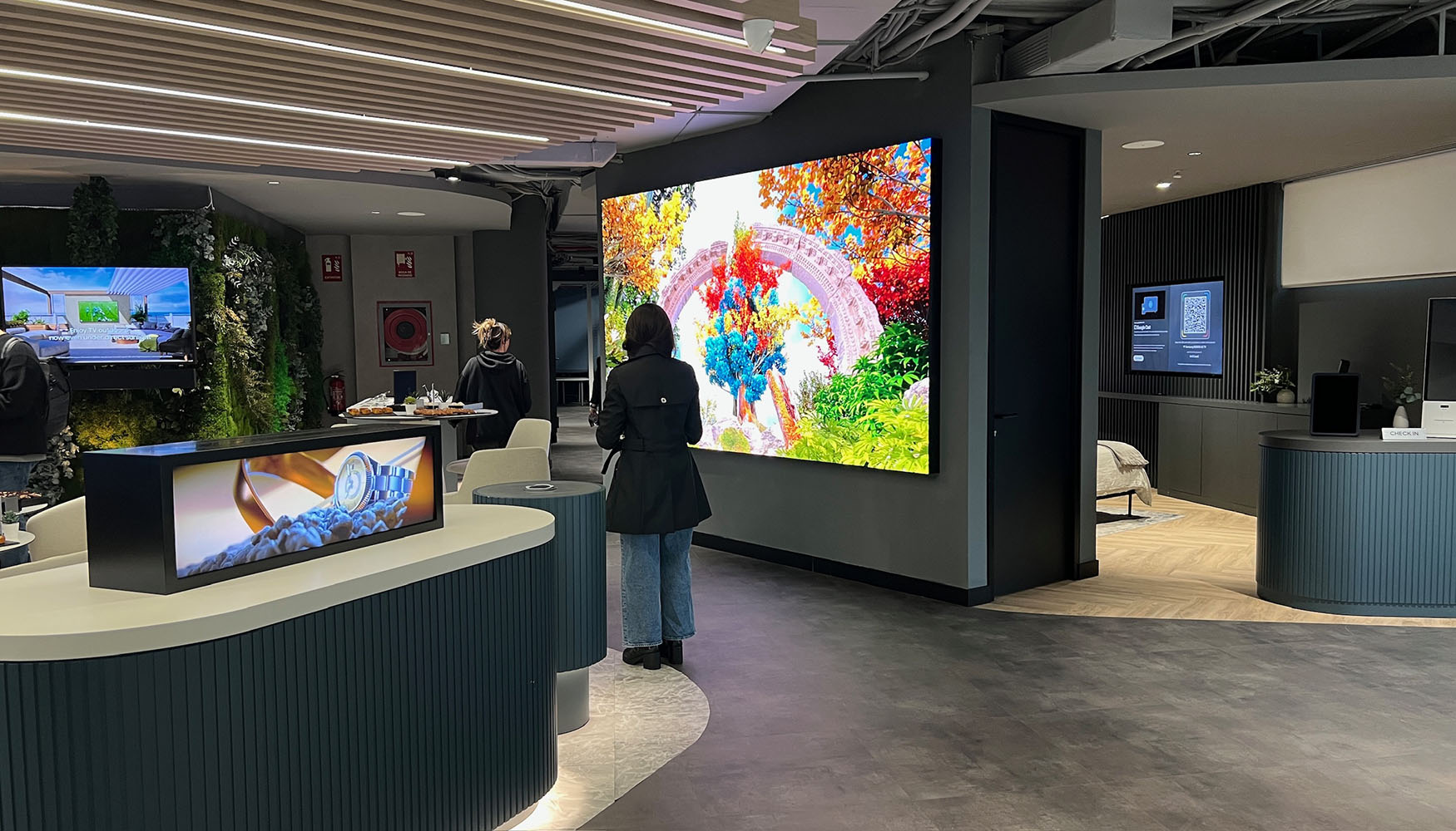 El Samsung Business Experience Studio, donde se ubica la nueva Academia de Formacin...