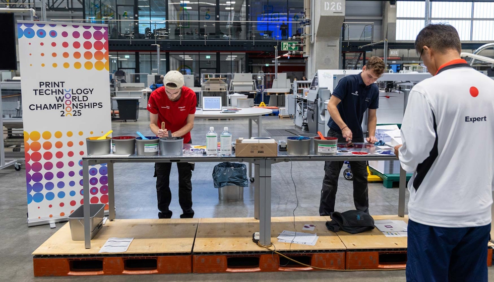 Heidelberg y la Asociacin Suiza de Impresin y Medios organizaron conjuntamente el primer Campeonato Mundial de Tecnologa de Impresin para jvenes...