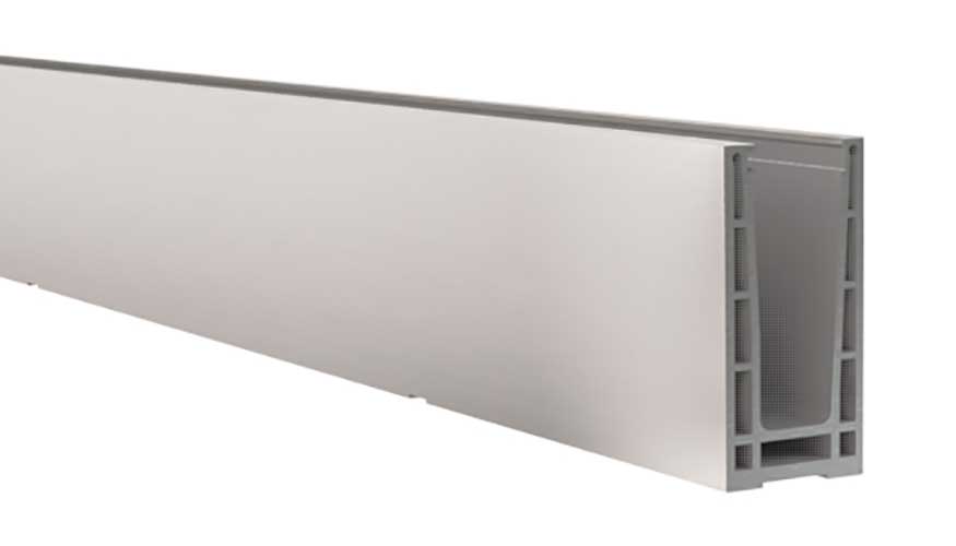 El perfil est fabricado en aluminio anodizado...