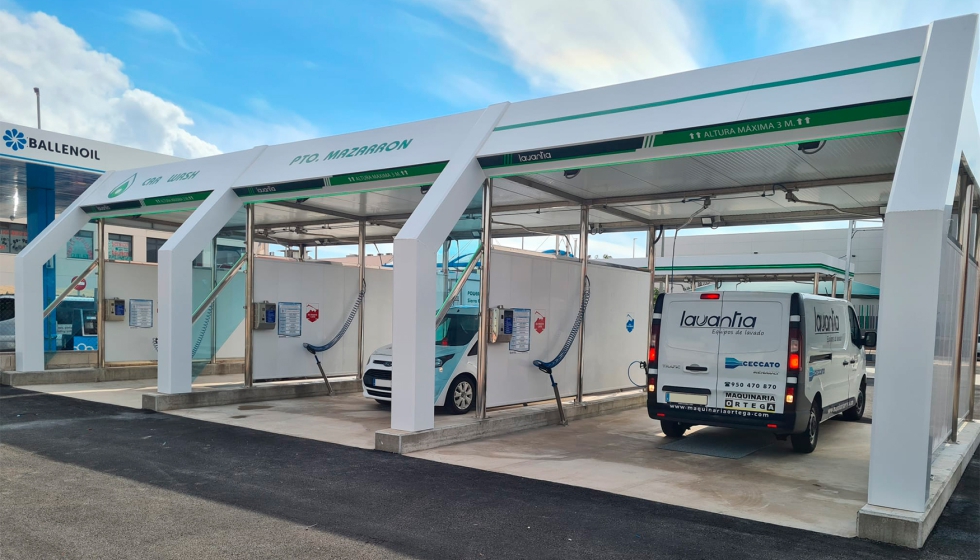 El centro de lavado de Puerto de Mazarr�n representa una apuesta estrat�gica de Sierra Espu�a Trade por diversificar su actividad y apostar por el...