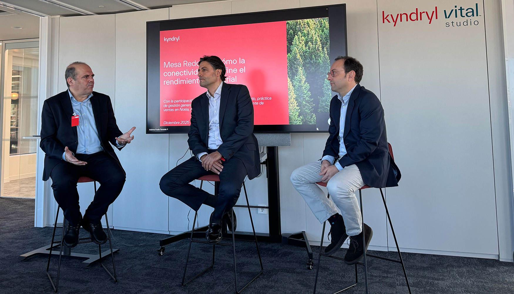 Alberto Bell, en el debate con Silverio D...