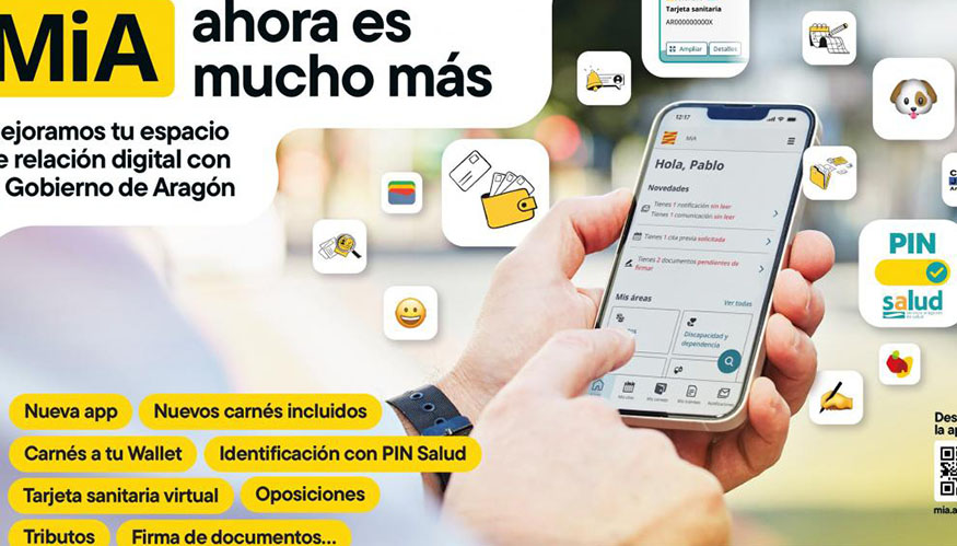 El Gobierno de Aragn continuar ampliando servicios, datos y nuevas credenciales digitales dentro de la plataforma...