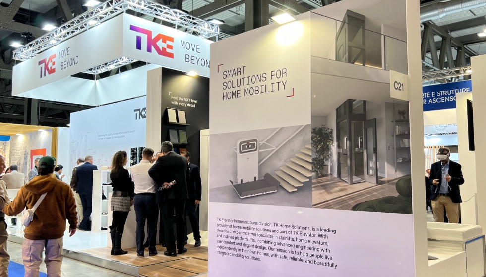 TK Elevator present� su plataforma EOX ampliada y soluciones de movilidad en el hogar...