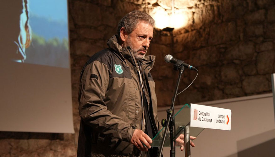 Antoni Mur, inspector jefe de los Agentes Rurales de la Generalitat de Catalu�a, en una imagen de archivo