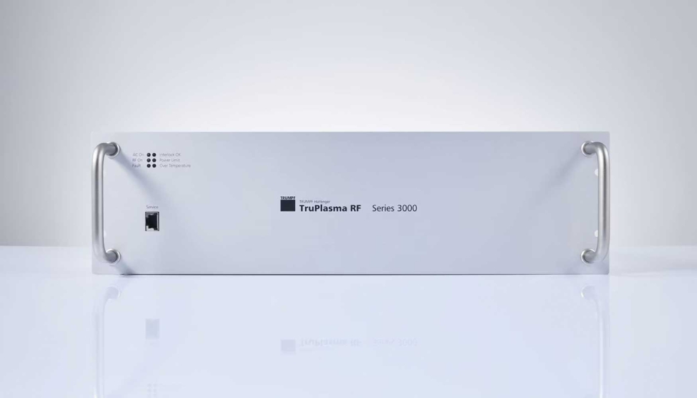 La serie TruPlasma RF G3 suministra energ�a de alta frecuencia con una frecuencia de pulso de hasta 400 kHz. Foto: Trumpf...