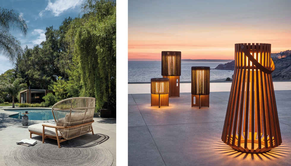 En el taller de Surabaya, los artesanos trabajan cada mueble a mano...