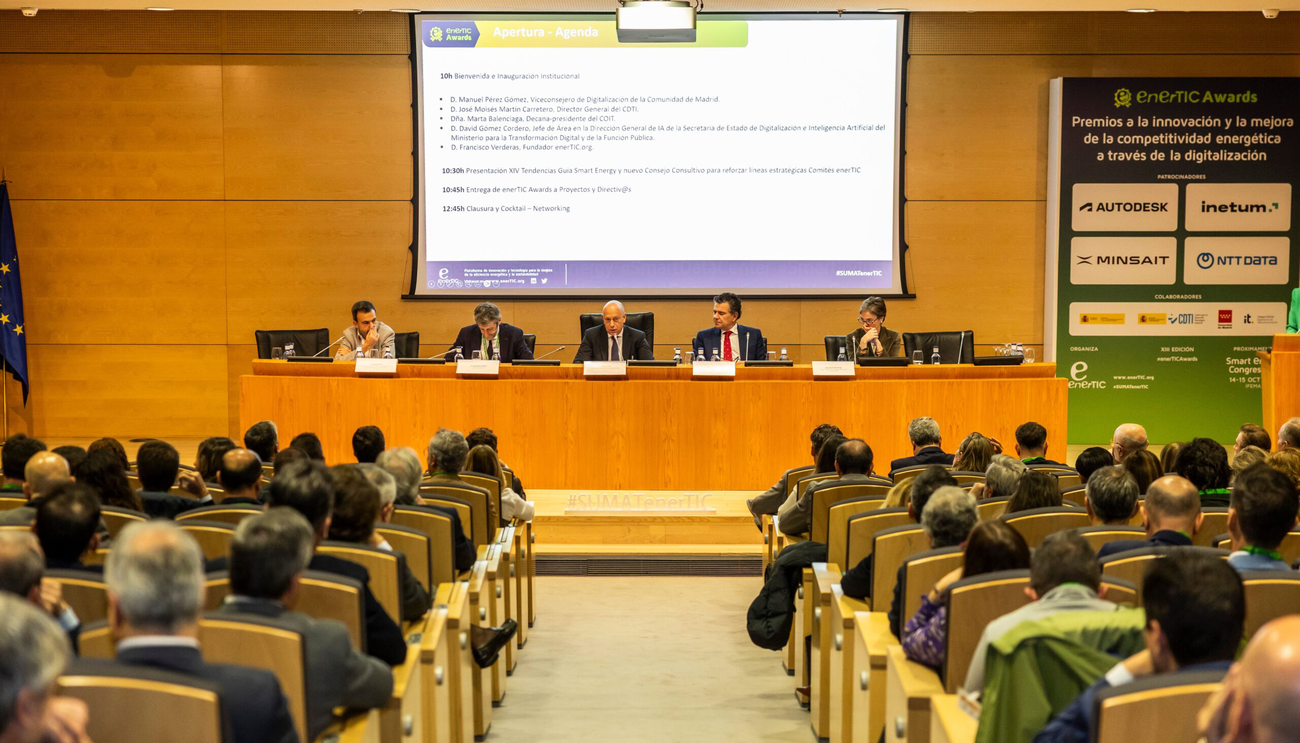 Durante la ceremonia se present� el nuevo Consejo Consultivo de enerTIC, integrado por representantes de administraciones p�blicas...