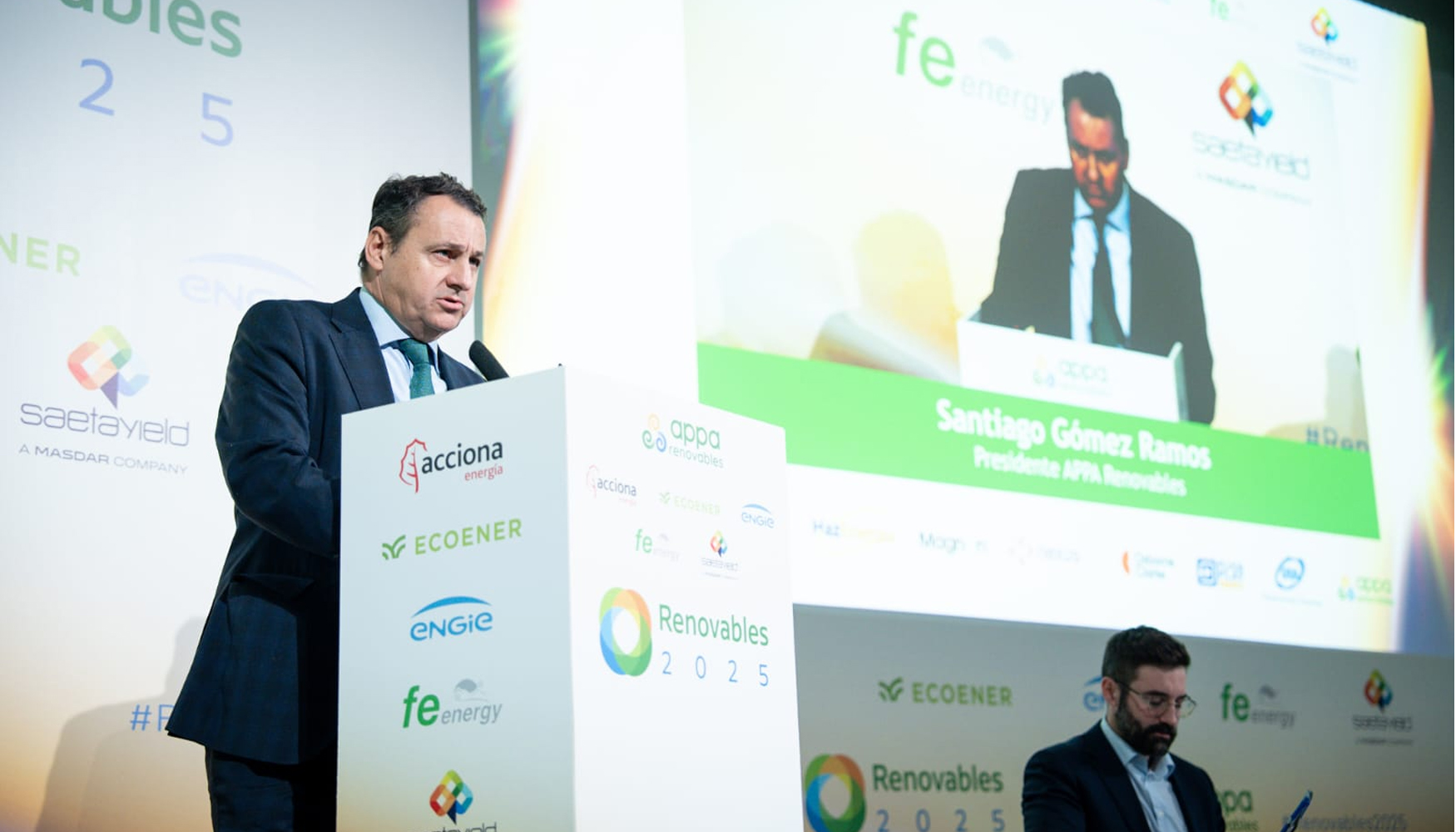 Santiago G�mez, presidente de APPA Renovables