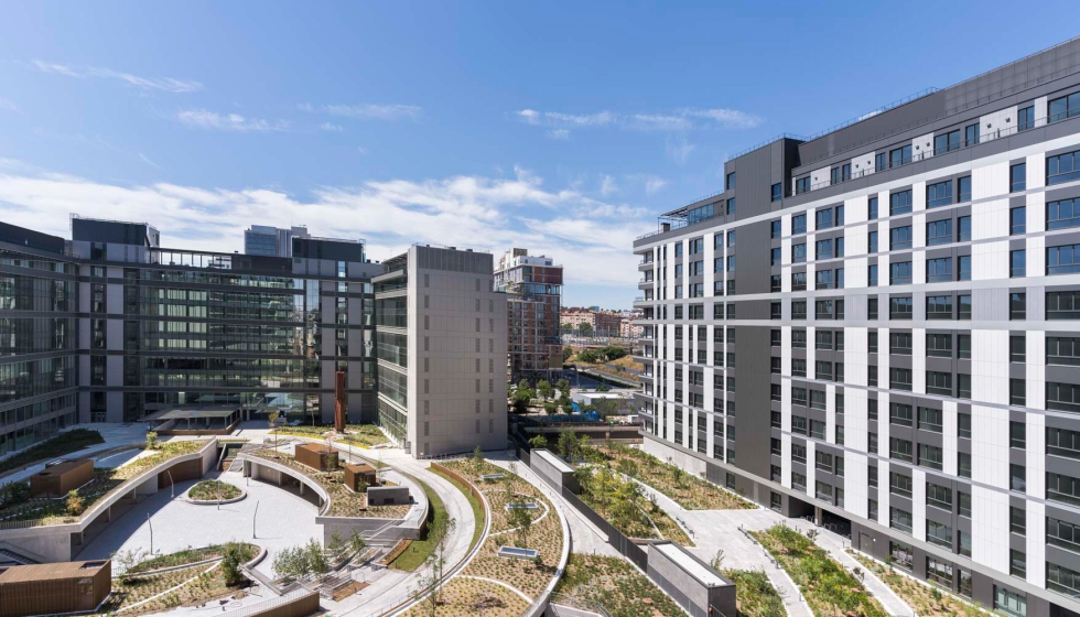 Madnum, dise�ado por Estudio Lamela, es un complejo de 90.000 m� que integra oficinas, viviendas y espacios comerciales...