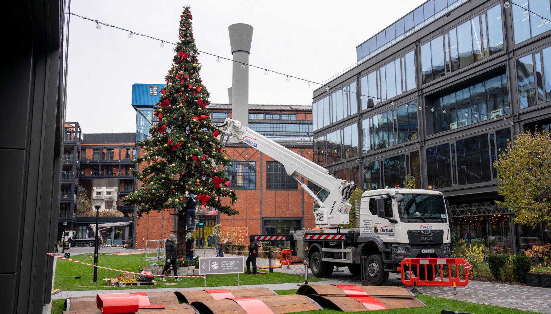 MJ 375 usada para la decoraci�n del �rbol navide�o