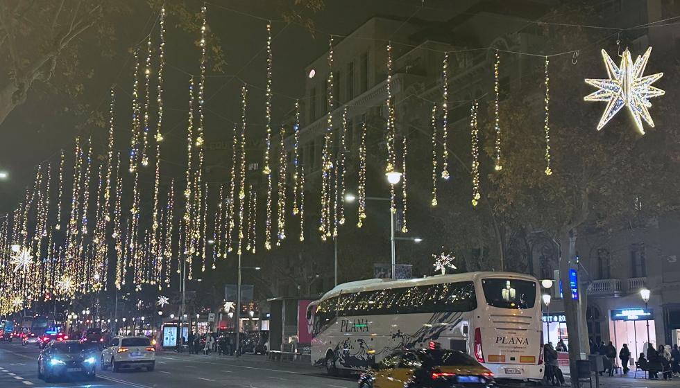 Passeig de Gr�cia se mantiene como la avenida m�s navide�a de Barcelona
