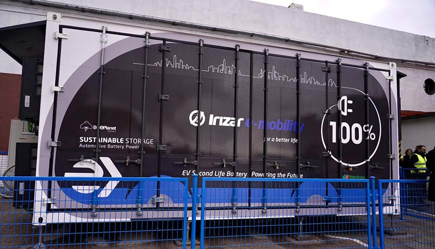 EMT Madrid apuesta por el uso de bater�as en segunda vida como respaldo para la recarga de sus autobuses el�ctricos...