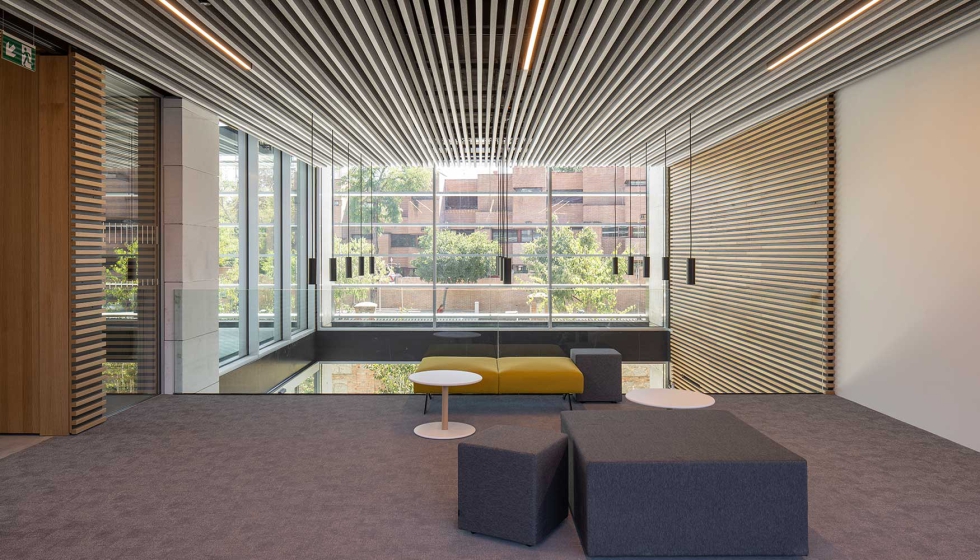 La arquitectura responde a un modelo pedag�gico avanzado que integra aulas, salas de trabajo colaborativo, �reas de descanso...