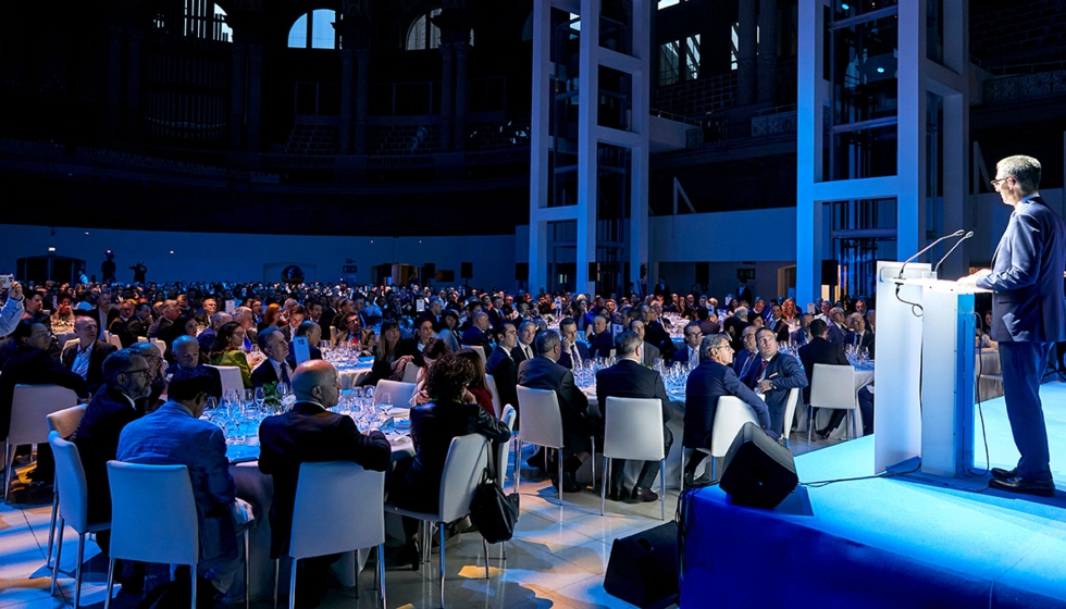 La Gala Dinner de Expoquimia 2023, un evento emblem�tico que re�ne a directivos y representantes del sector qu�mico y de industrias de proceso...