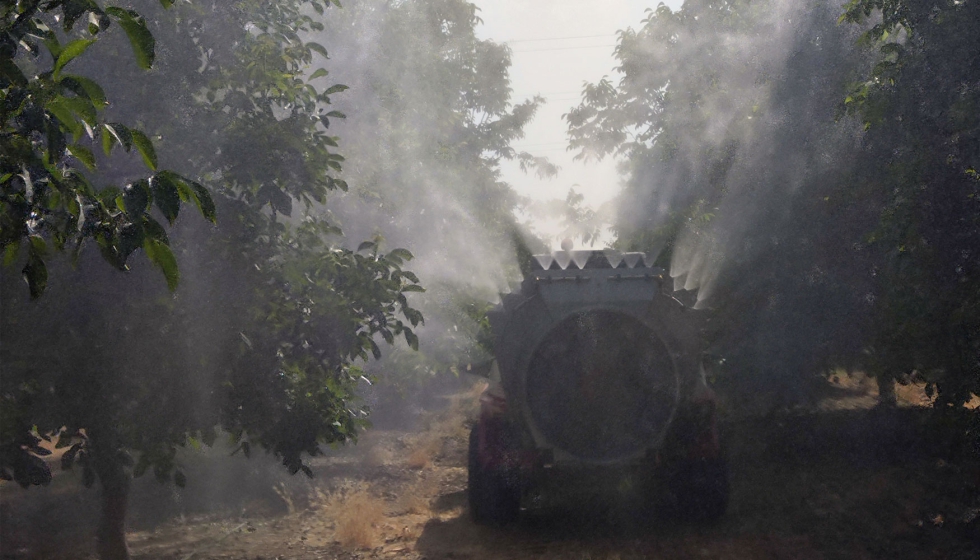 Demostraci�n del atomizador arrastrado M-Dinamic 3000 de Ma�ez y Lozano