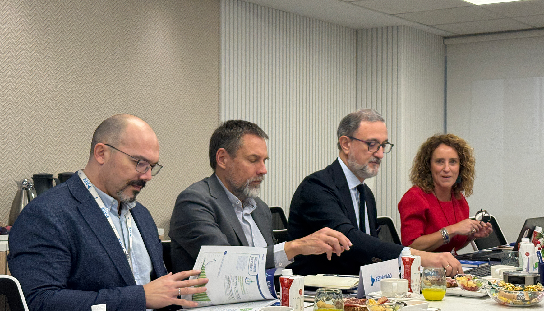 Presentaci�n del estudio en la sede de la AEE