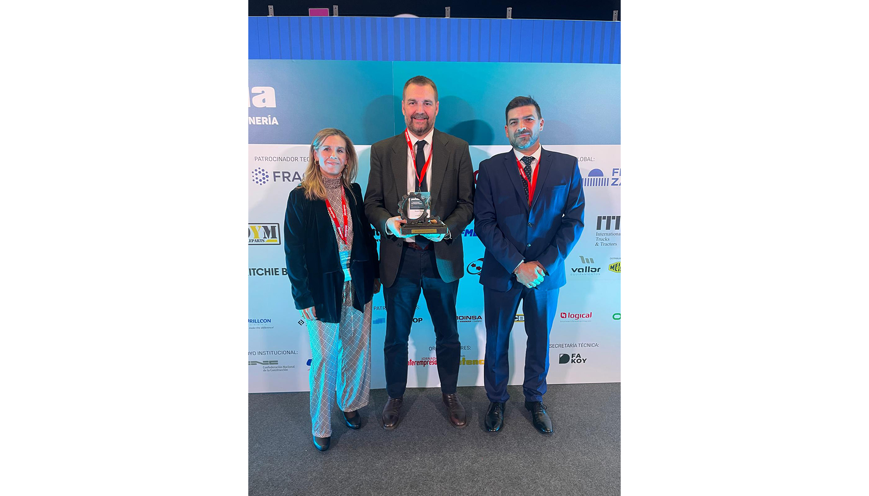 De izquierda a derecha, Victoria Reyes, asesora jur�dica de Sandfire MATSA, Rob Scargill, presidente de las Operaciones Mineras de Sandfire MATSA...