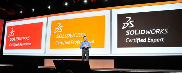 The number of people with knowledges 'Certified by SolidWorks' has arrived to the 50.000